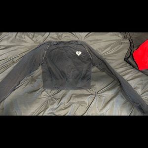 Womens Best - long sleeve crop top